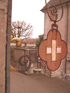 [Foto] Wirtshausschild Kreuz Solothurn